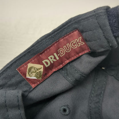 Dri Duck Baseball Cap Gray One Size Wyoming Machinery Company CAT Logo Patch Hat