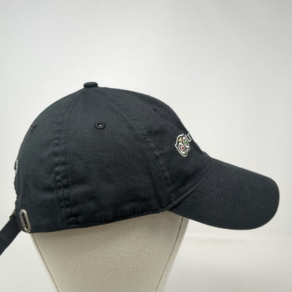 TripAdvisor Logo Baseball Cap Black OS Adjustable Slideback Slogan Travel Hat
