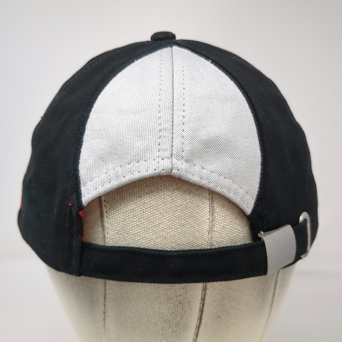 My Cap & Co Monaco Racing Baseball Cap Red Black White Grand Prix Slideback Hat