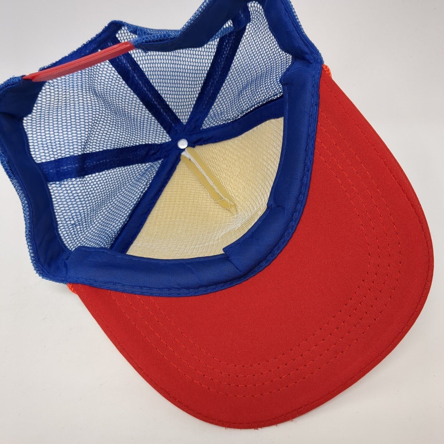 Reagan Bush '84 Snapback Trucker Hat Multicolor OS Adjustable Mesh Back Rope