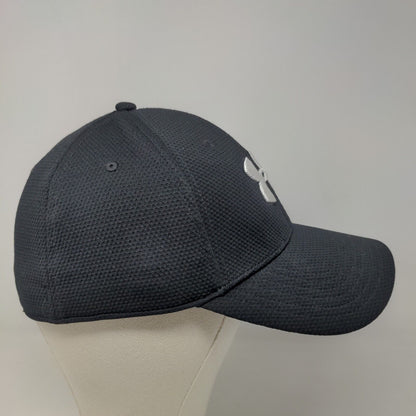 Under Armour Men's Fitted Hat Black Size L/XL Embroidered Logo