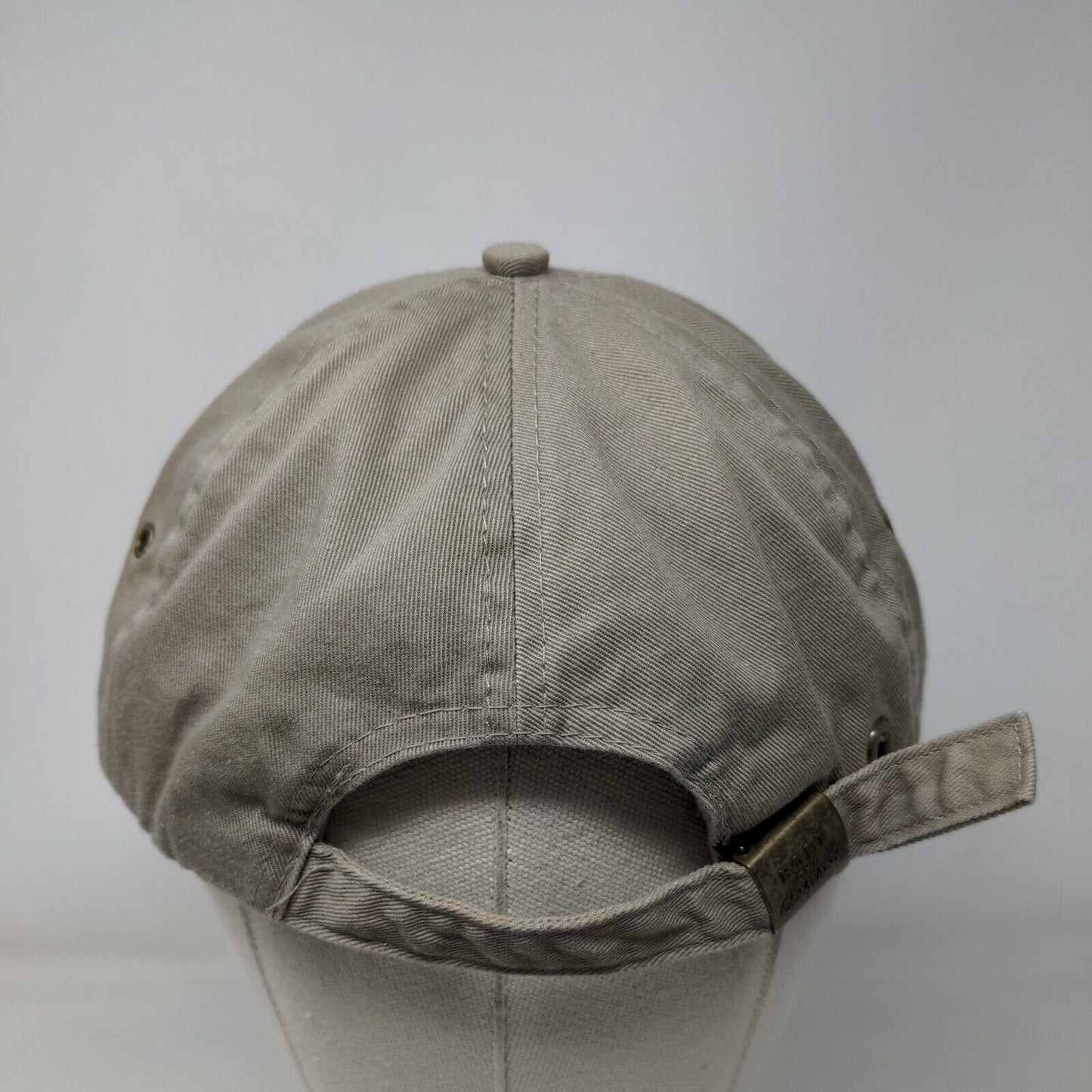 Doc Popcorn Slideback Hat Tan One Size Embroidered Port & Company