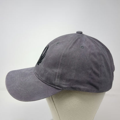 Ruger Baseball Cap Gray One Size Embroidered Logo Strapback Firearms Gun Hat
