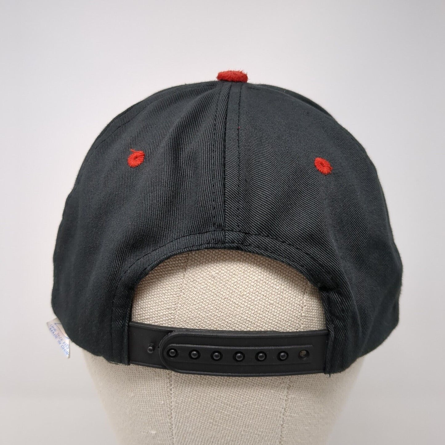 TC Snapback Hat Multicolor One Size Adjustable Vented Holes 6 Panel Blank