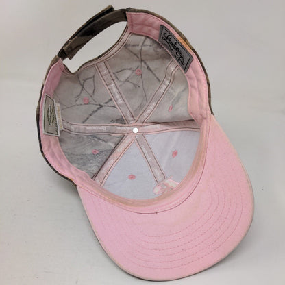 Remington Shoot Like A Girl Women's Strapback Hat Camo Ladies OSFM