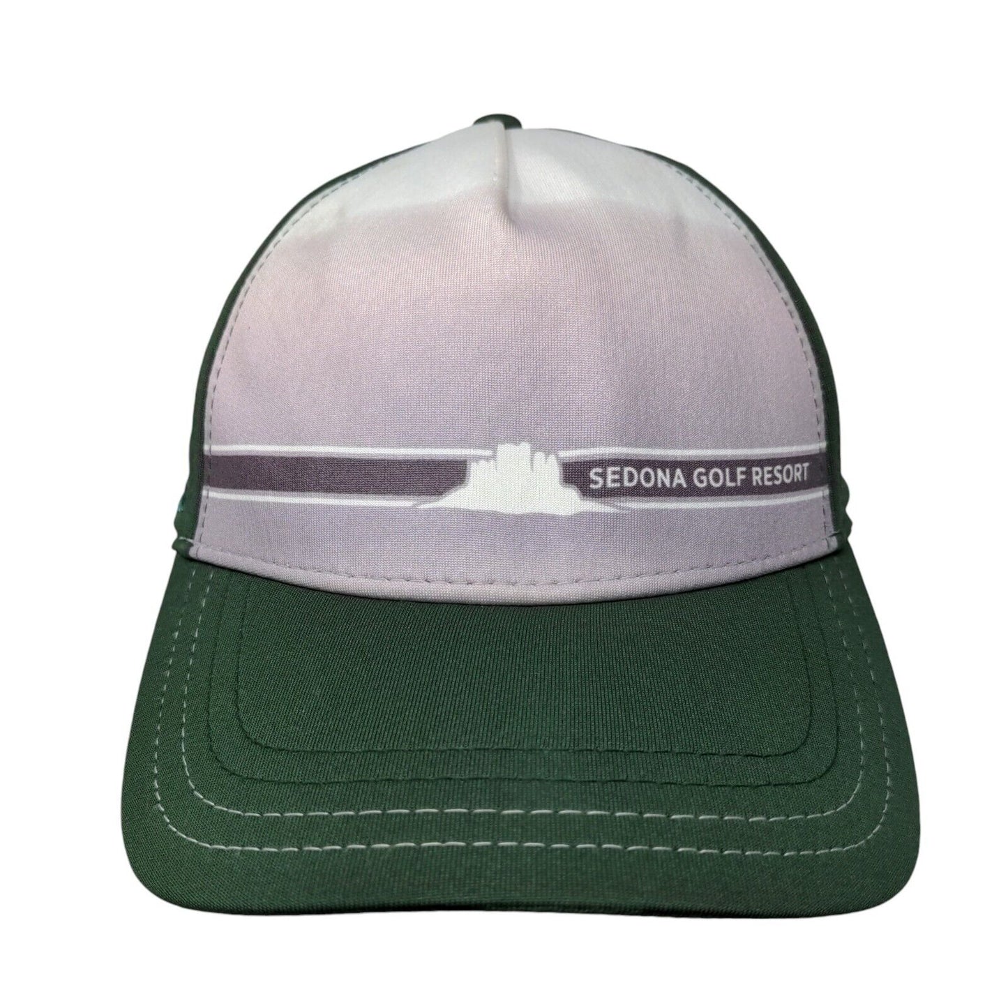 Sedona Golf Resort Strapback Hat Green One Size Adjustable Pukka Inc