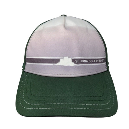 Sedona Golf Resort Strapback Hat Green One Size Adjustable Pukka Inc