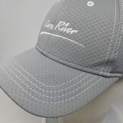 Kern River 811 Strapback Hat Gray One Size Adjustable Embroidered Cap America