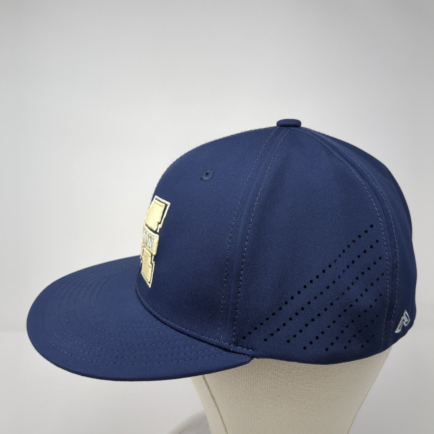 Middleton Fitted Hat Blue L/XL Lightweight Embroidered 47One Pacific Headwear