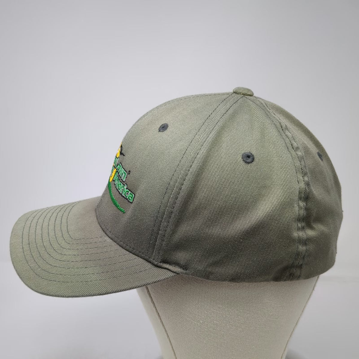 Port Authority Baseball Cap Green XL NaturaLawn of America Logo Flexfit Hat