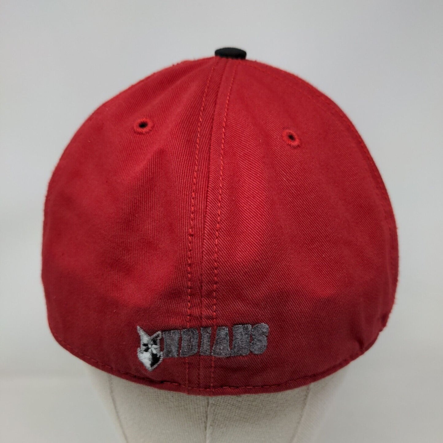 '47 Brand Indianapolis Indians MiLB Fitted Hat Red Black Size XL Embroidered