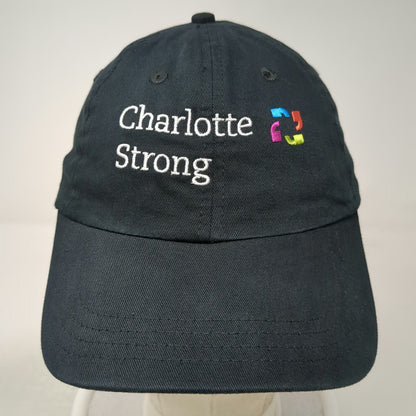 Cap America Black One Size Baseball Cap Hartford HealthCare Charlotte Strong Hat
