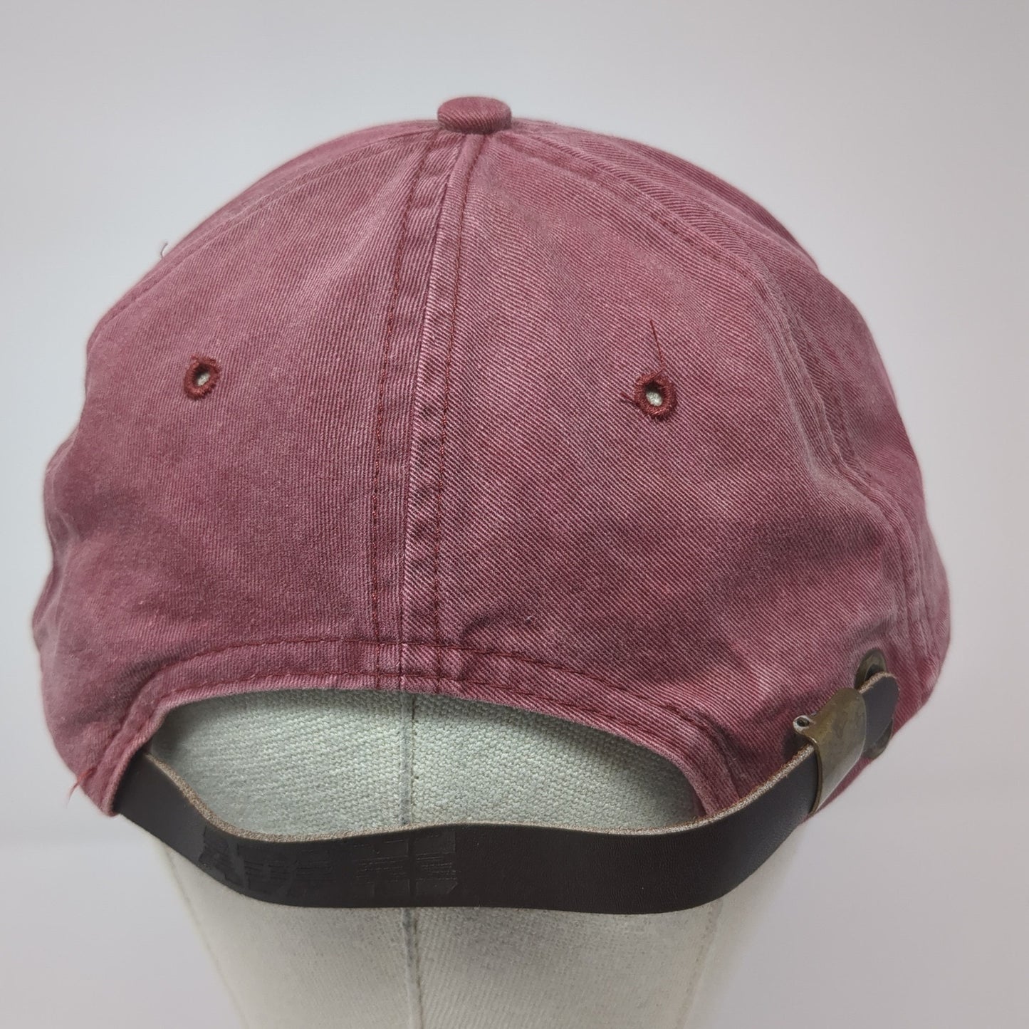 Ft. Lauderdale Slideback Baseball Cap Red One Size Adjustable Embroidered Adams