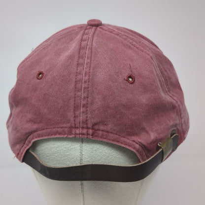 Ft. Lauderdale Slideback Baseball Cap Red One Size Adjustable Embroidered Adams