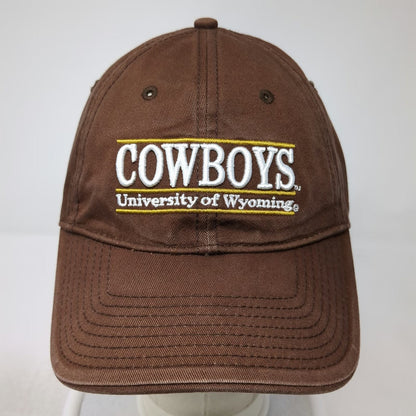 Wyoming Cowboys NCAA The Game Cap Brown One Size Strapback University Logo Hat