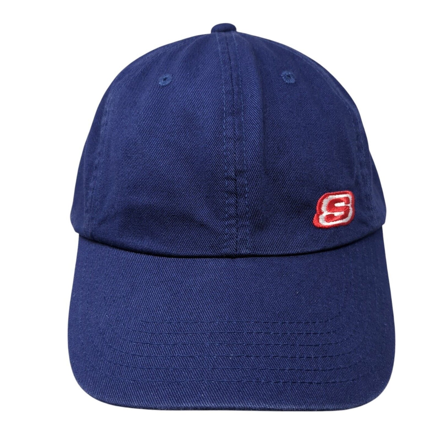 Skechers Slideback Hat Blue One Size Adjustable Embroidered S Logo