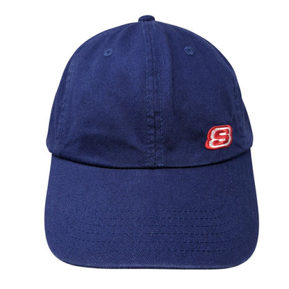 Skechers Slideback Hat Blue One Size Adjustable Embroidered S Logo