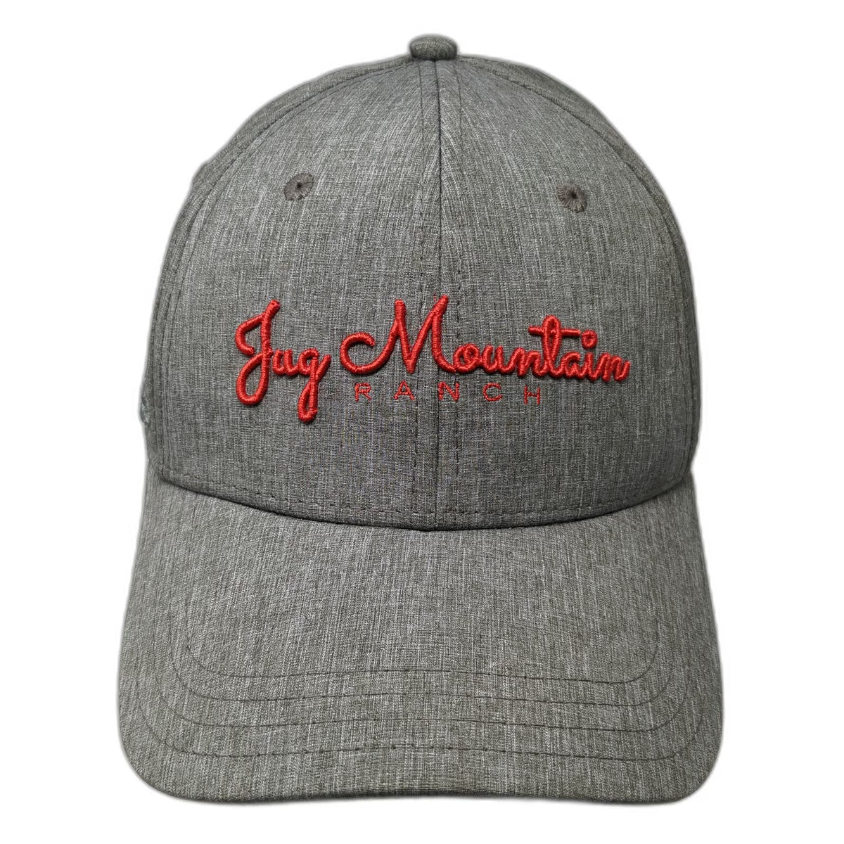 Pukka Baseball Cap Gray M Fitted Jug Mountain Ranch Heathered Stretch Fit Hat