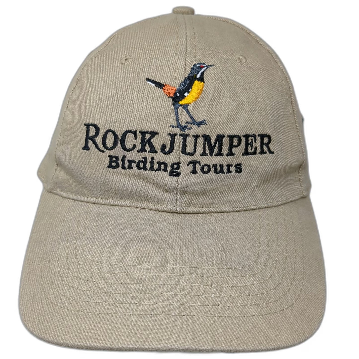 Rockjumper Birding Tours Baseball Cap Beige One Size Strapback Zeiss Bird Hat