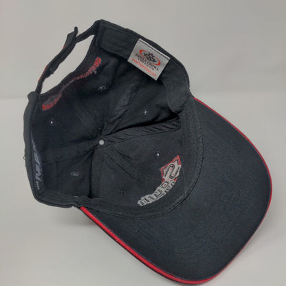 South Metro Rental Inc. Strapback Hat Black OSFA Embroidered Triple Crown