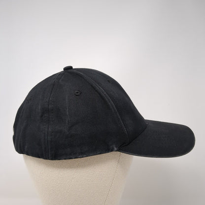 Shark 36 Chum Fitted Hat Black L/XL Embroidered Ferst Fit Solid 6 Panel
