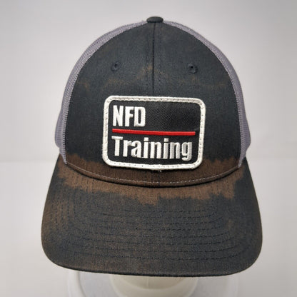 NFD Training Snapback Mesh Back Trucker Hat Black M/L Richardson