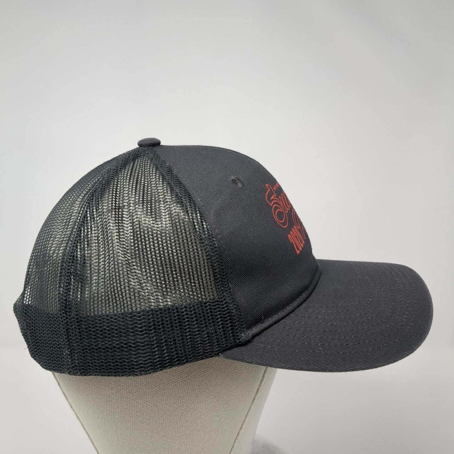 Sunny's 2020 Rally Memorial Car Show Snapback Trucker Hat Gray OS Mesh Back