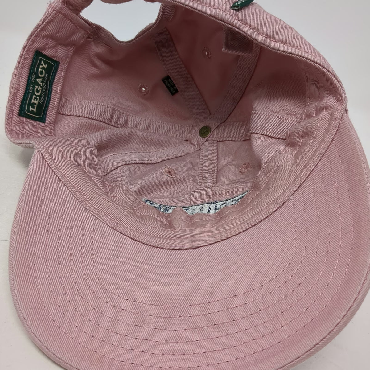 Legacy Baseball Cap Pink One Size Redfish Lake Lodge Idaho Cotton Strapback Hat
