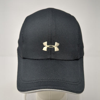 Under Armour Strapback 5 Panel Cap Black One Size Adjustable Embroidered