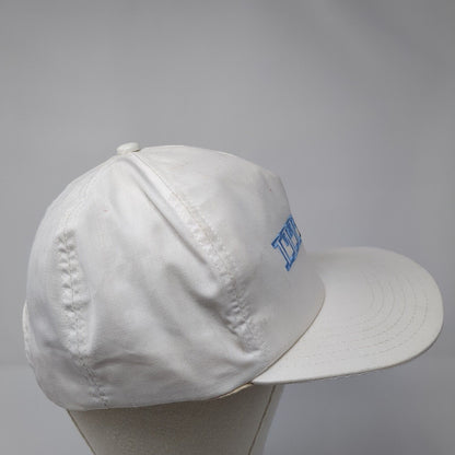 ITT A-C Pump Snapback Hat White One Size Solid Adjustable Embroidered