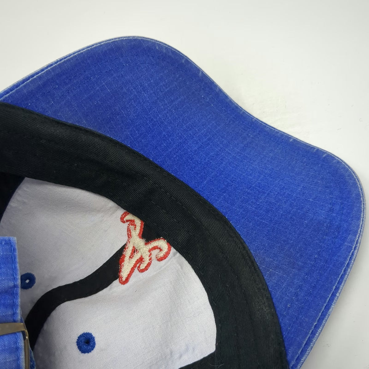Atlanta Braves MLB American Needle Blue Baseball Cap One Size Slideback Logo Hat