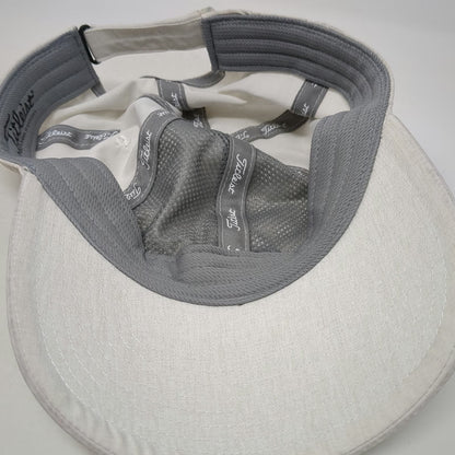 Titleist Baseball Cap Gray One Size Golf Hat Performance Strapback Embroidered