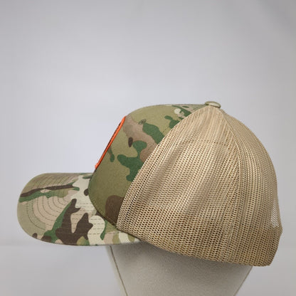 Boise Off-Road & Outdoor Expo Snapback Trucker Hat Camo One Size Mesh Back