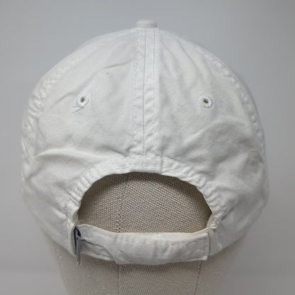 First Year Caddie Strapback Baseball Cap White One Size Adjustable Imperial