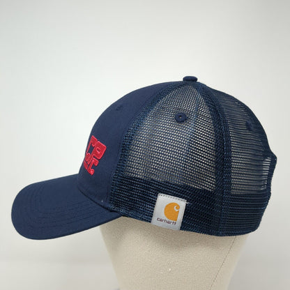 CPC Snapback Trucker Hat Blue One Size Adjustable Embroidered Mesh Back Carhartt