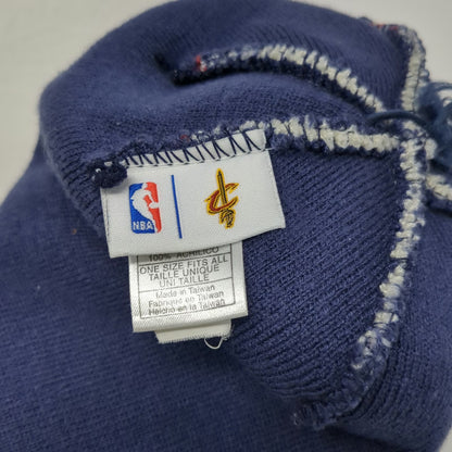 Cleveland Cavaliers NBA adidas Beanie Blue Yellow Red White One Size Pom Hat