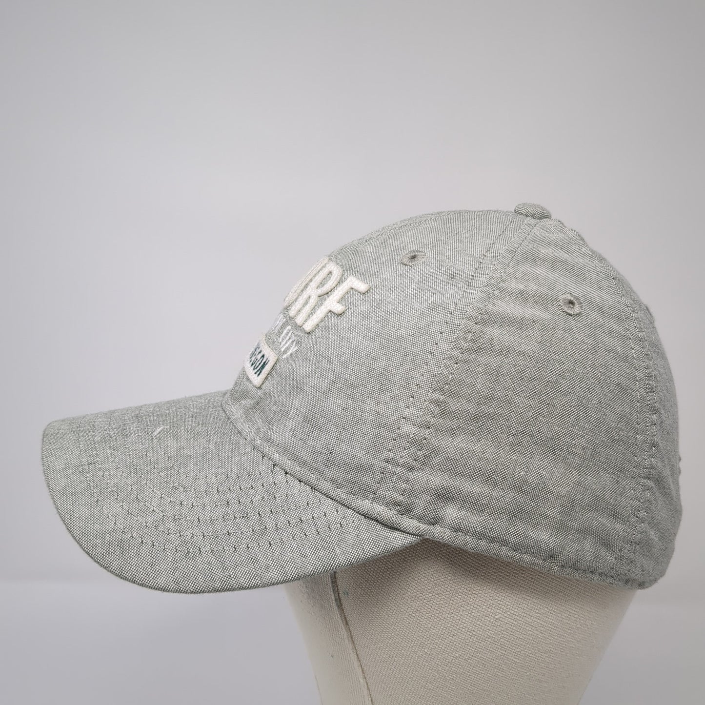 Surf Pacific City Oregon Slideback Hat Green One Size Adjustable Legacy