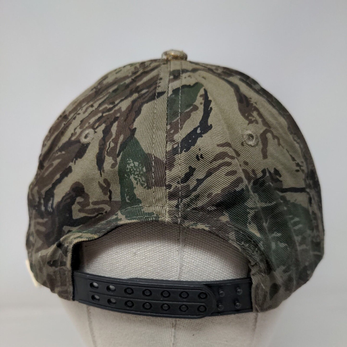 Nap Gladu Snapback Hat Camouflage One Size Adjustable Embroidered Vented Holes