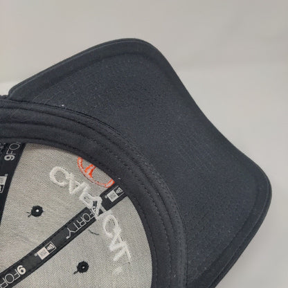 Caracal Snapback Trucker Hat Black OSFM Adjustable 6 Panel 9Forty New Era