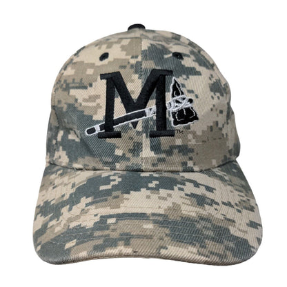 Promotional Adventures Men's Strapback Digital Camo Hat Mississippi Braves Logo