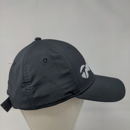 TaylorMade Strapback Golf Hat Black OSFA Adjustable Embroidered Body Armor
