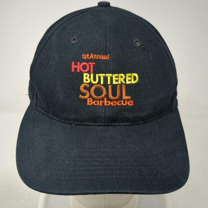 Luna Pier Baseball Cap Black One Size Hot Buttered Soul Isaac Hayes Barbecue Hat
