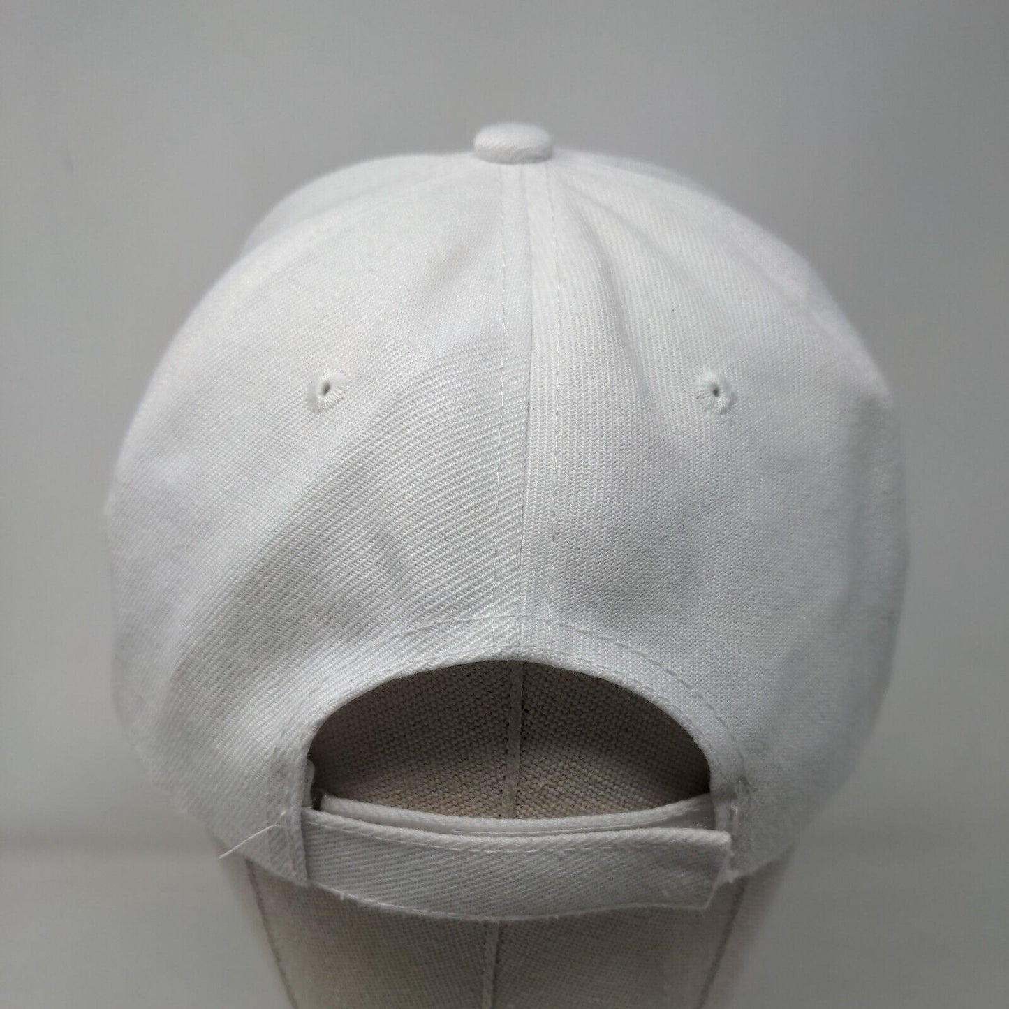 Dick's Last Resort Strapback Hat White One Size Embroidered Size Does Matter