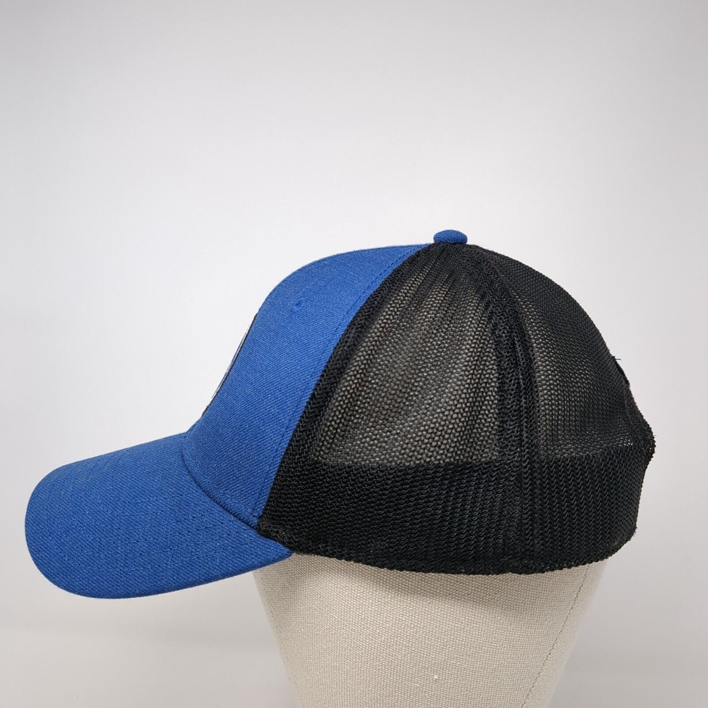 Callaway Patch Snapback Mesh Back Hat Blue One Size Adjustable 6 Panel