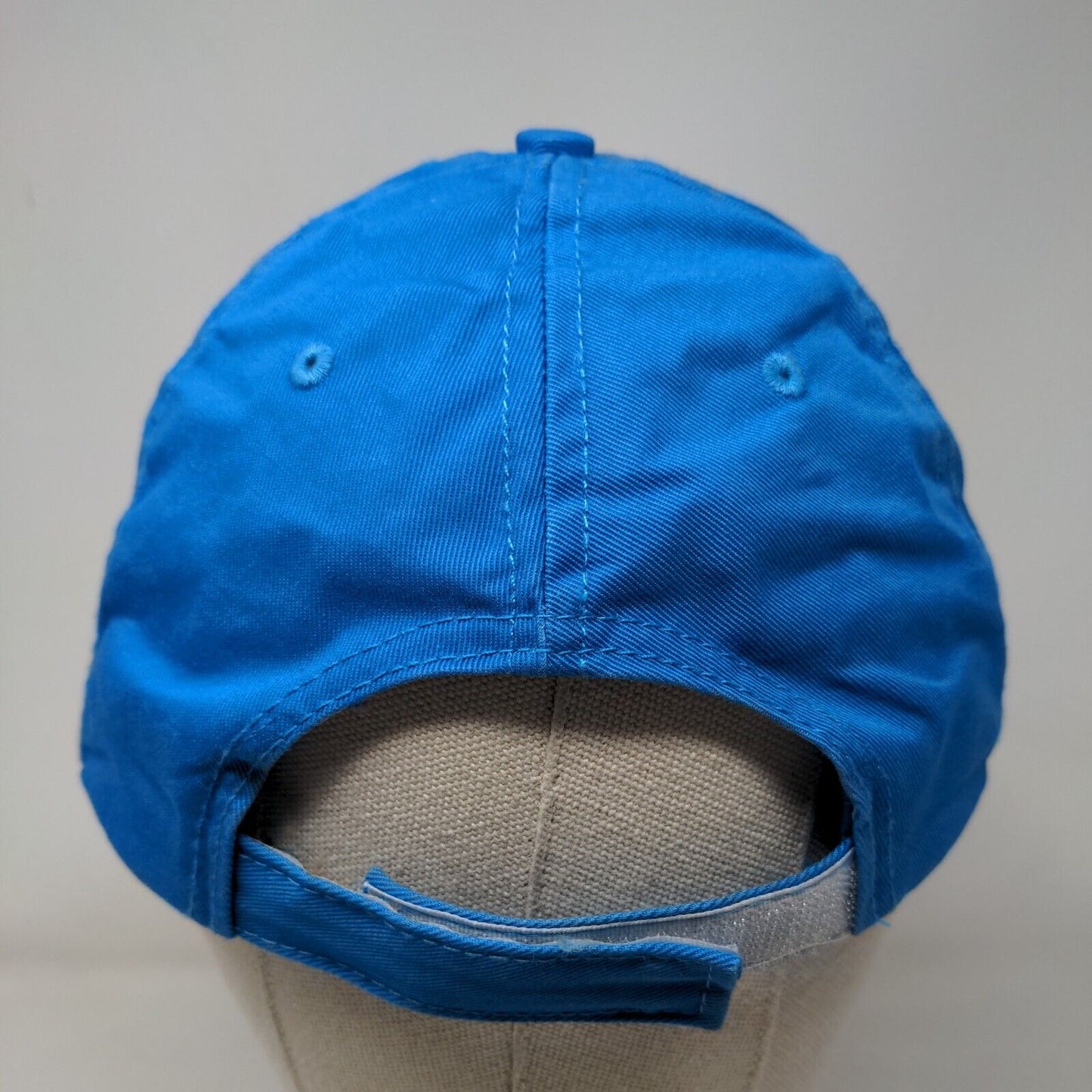 Grand Turk Est 1492 Strapback Hat Blue One Size Embroidered Caribbean Outpost