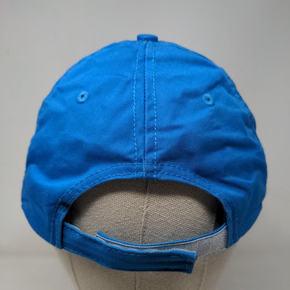 Grand Turk Est 1492 Strapback Hat Blue One Size Embroidered Caribbean Outpost