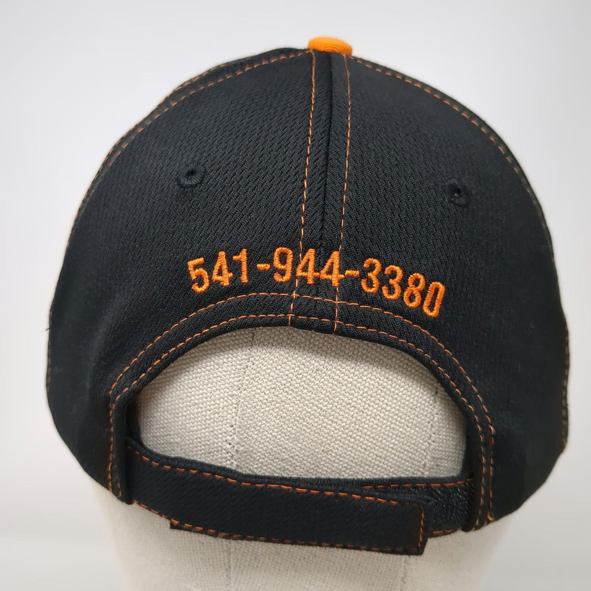Triple Crown Baseball Cap Black One Size Strapback USA Flag Performance Hat