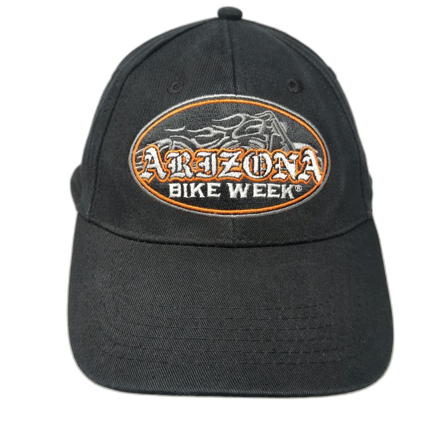 Hot Leathers Arizona Bike Week 2012 Baseball Cap Black One Size Strapback Hat