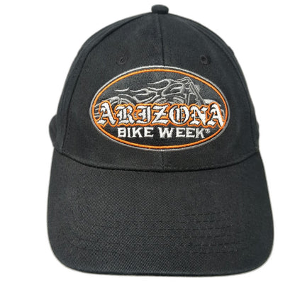 Hot Leathers Arizona Bike Week 2012 Baseball Cap Black One Size Strapback Hat