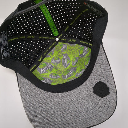 Mill 95 Parma Idaho 2016 Snapback Hat Black One Size Adjustable Breathable